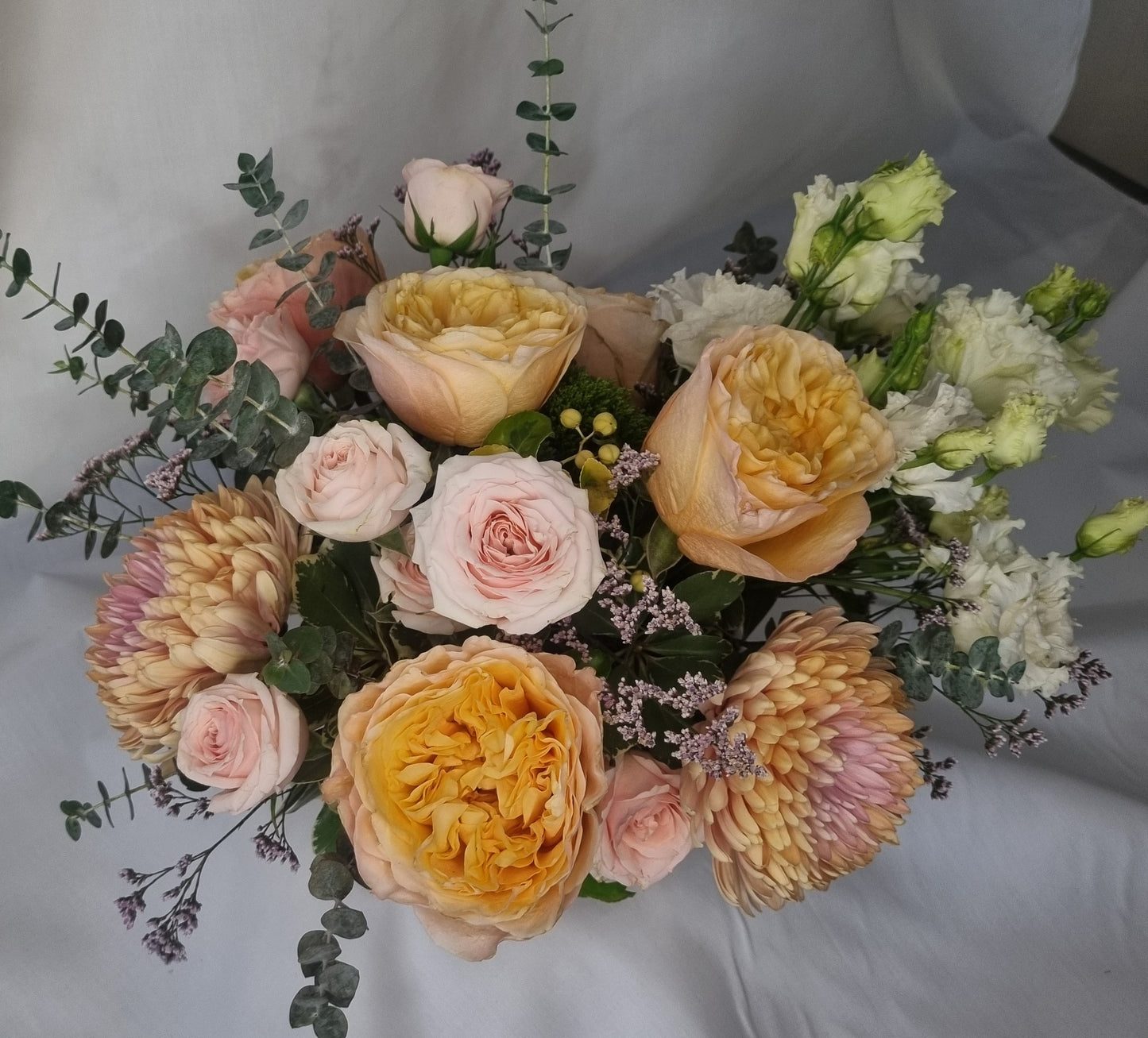 Golden Peach Elegance