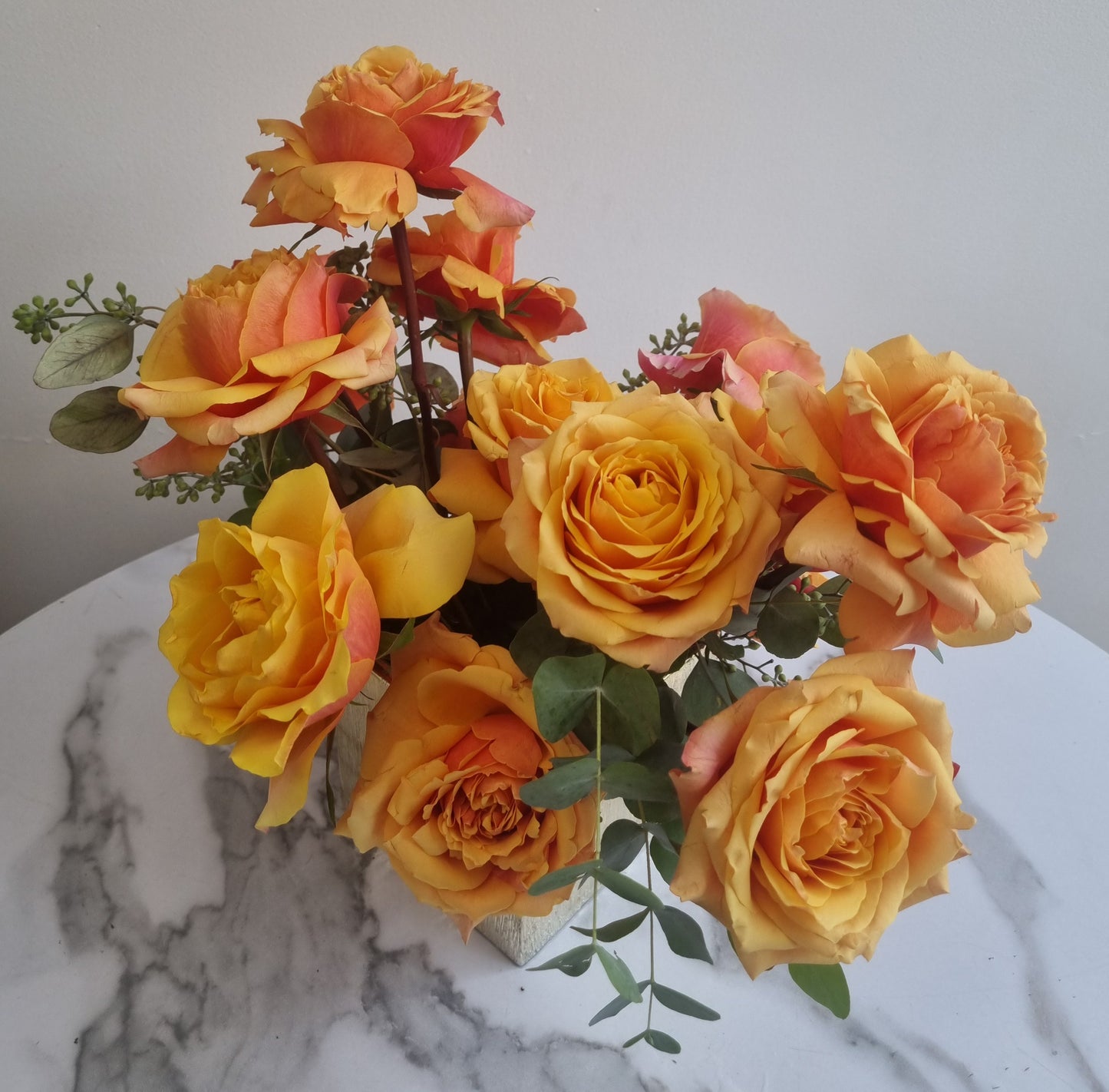 Golden Sunset Roses