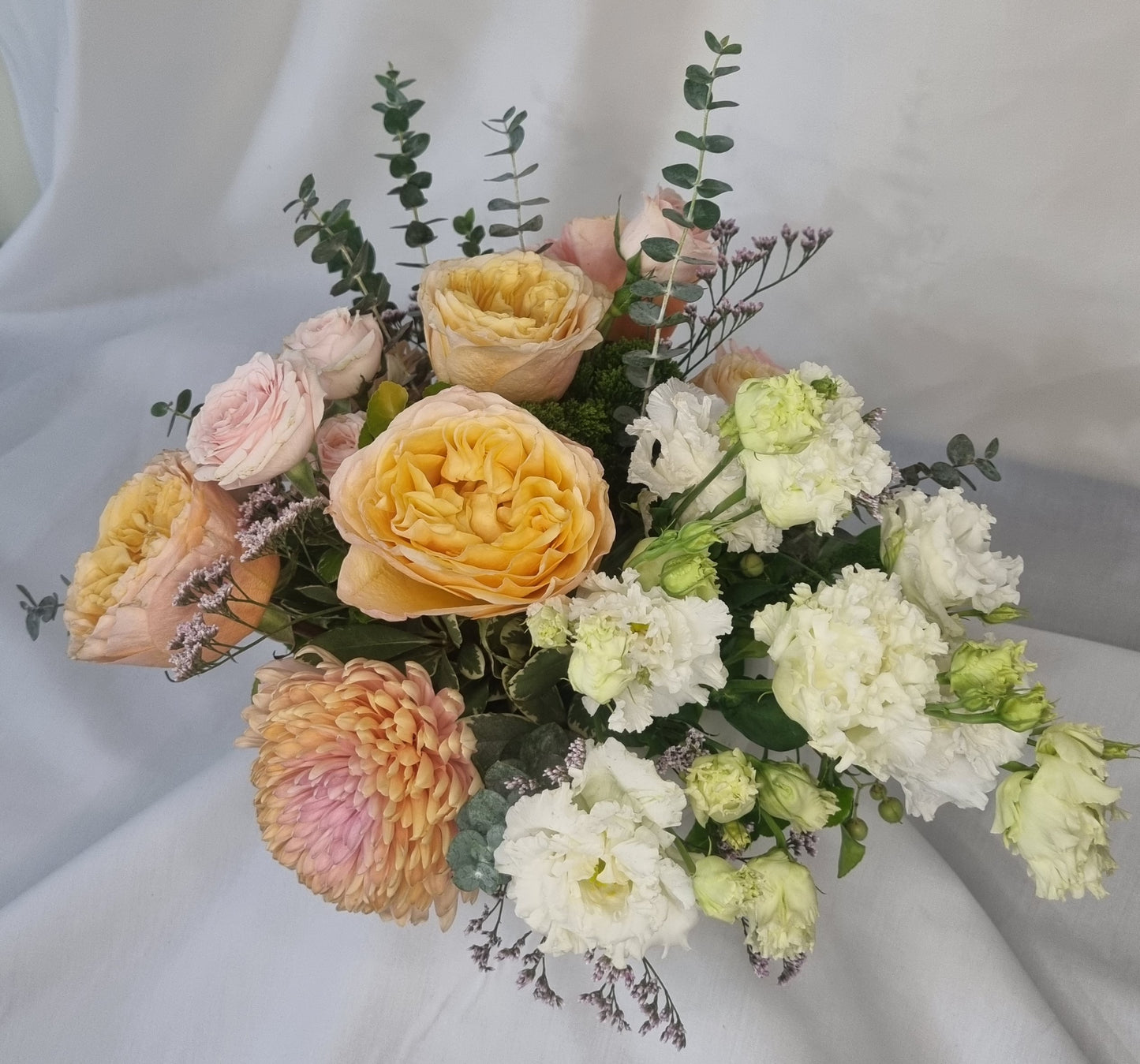 Golden Peach Elegance