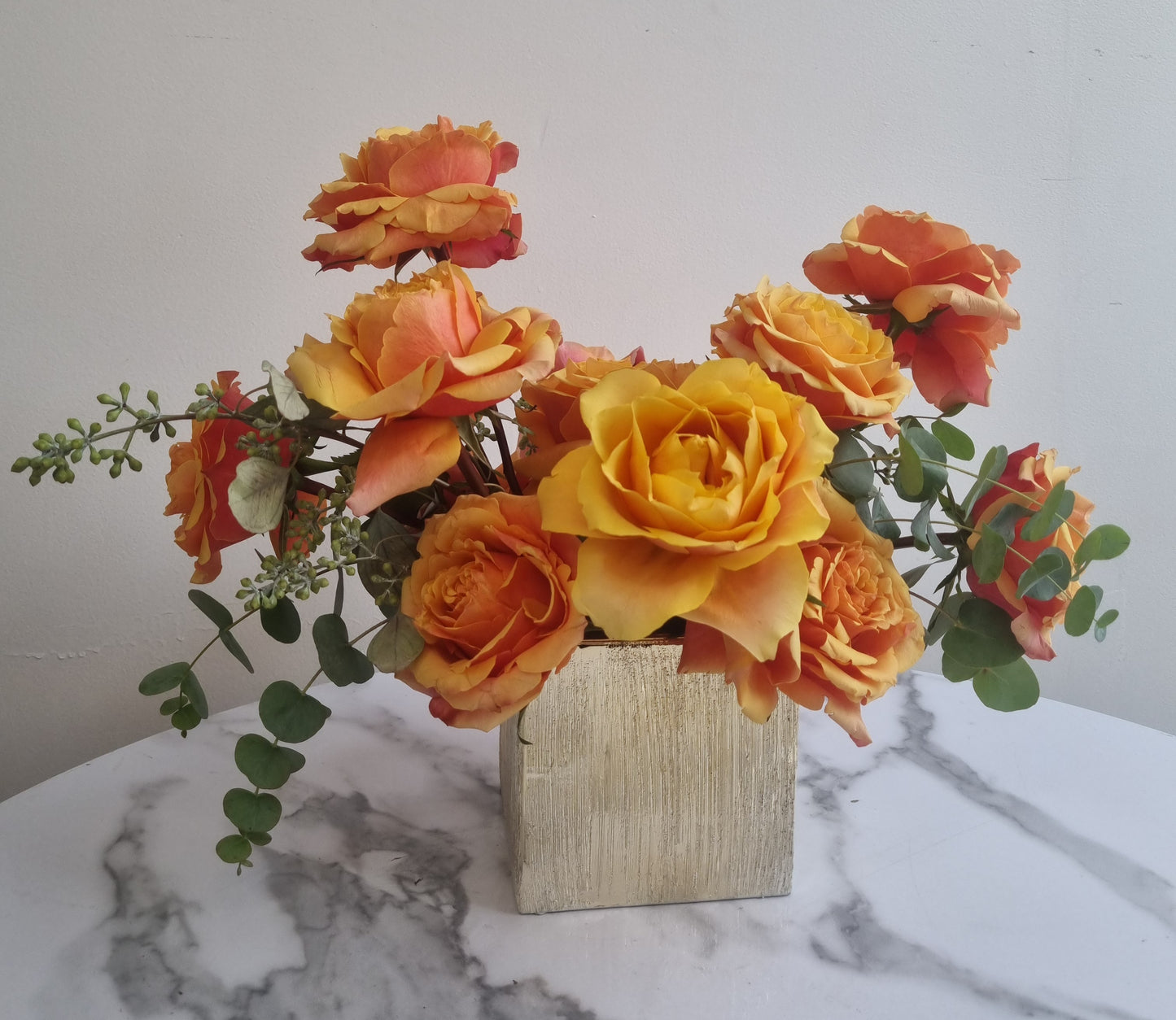 Golden Sunset Roses