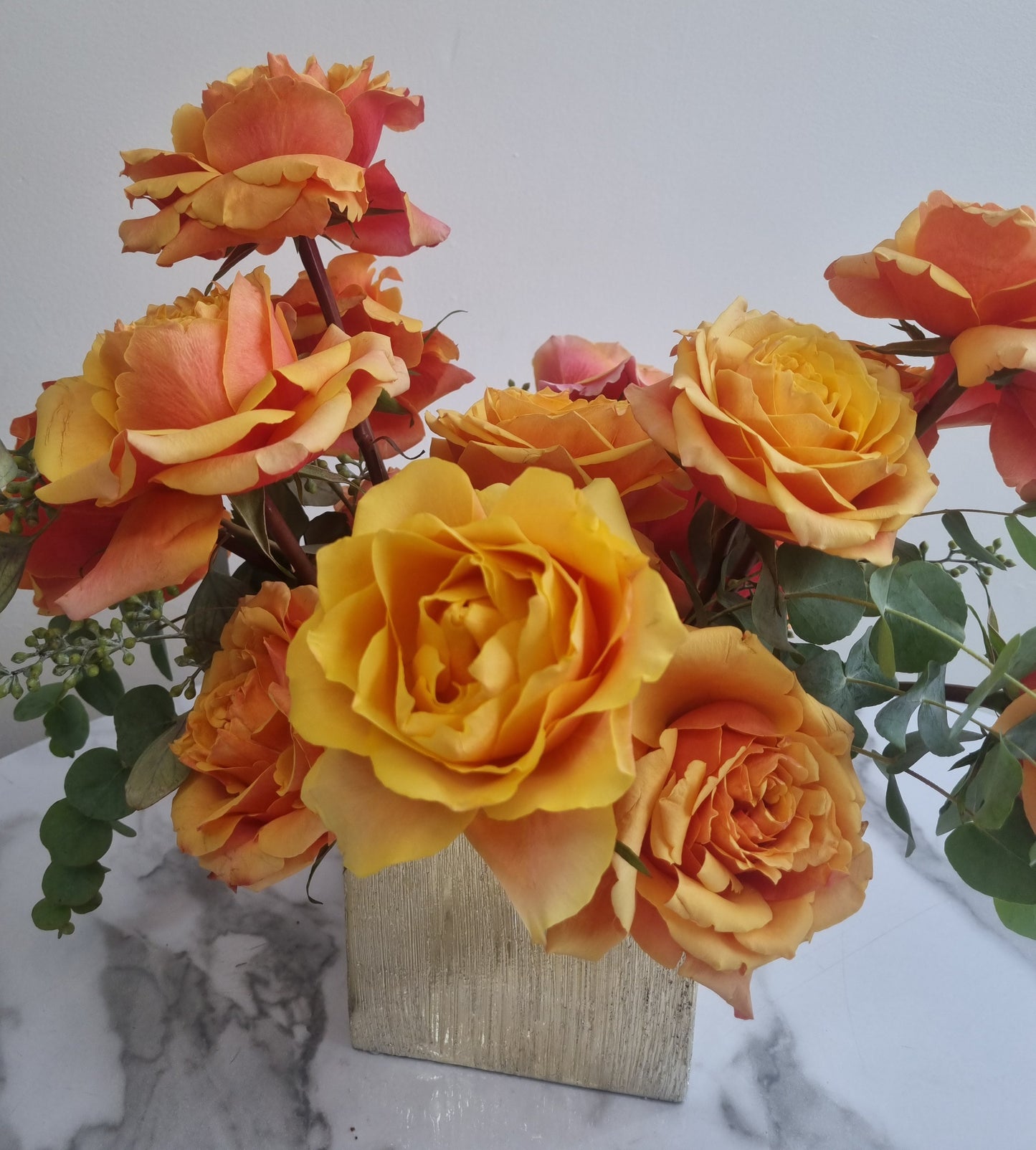 Golden Sunset Roses