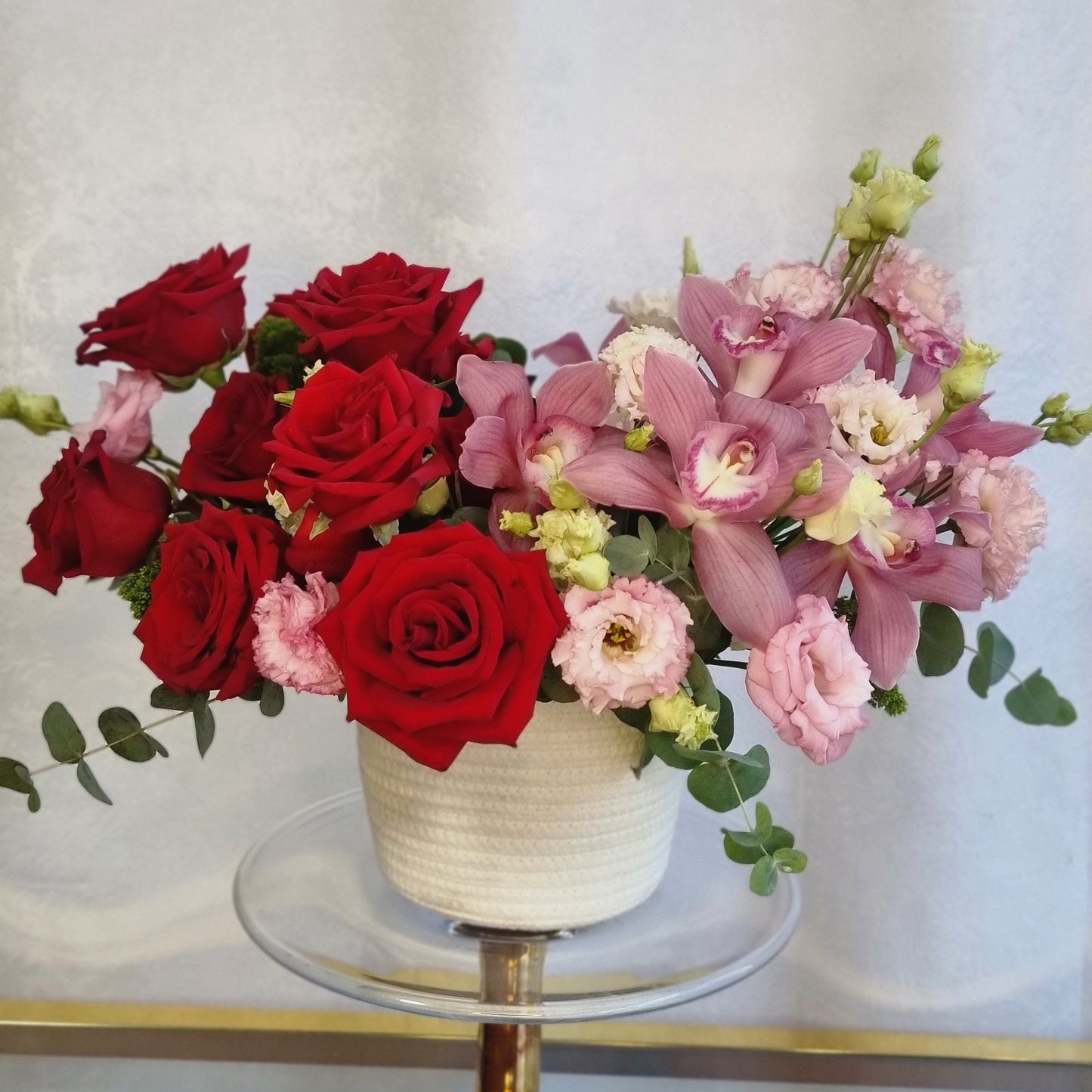 Scarlet Whisper Basket