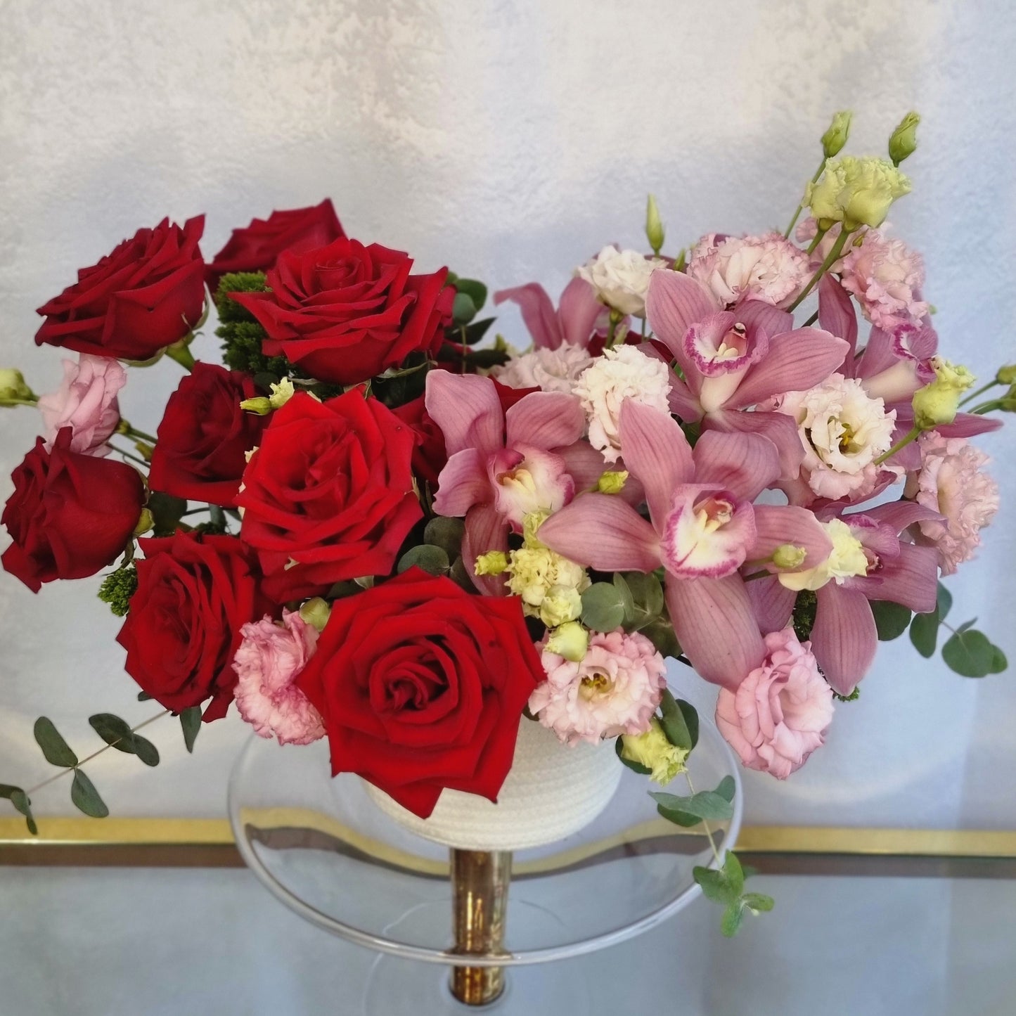 Scarlet Whisper Basket