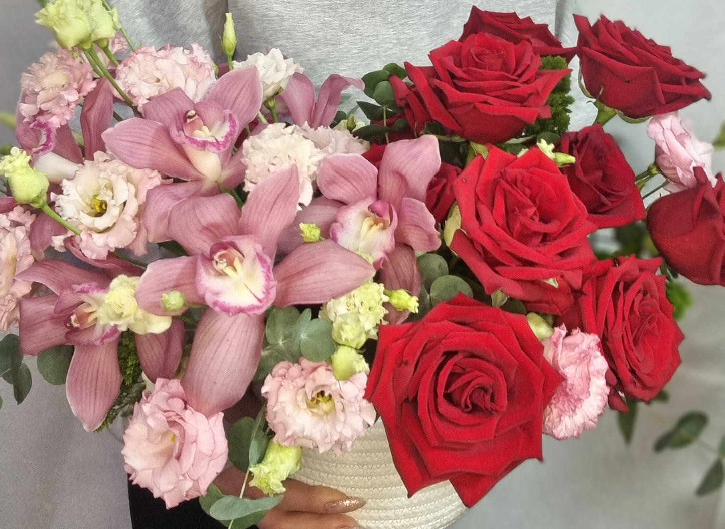 Scarlet Whisper Basket